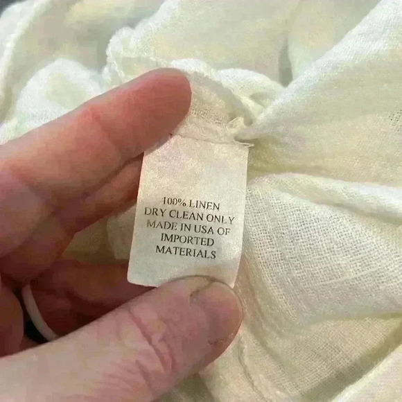 Caroline Rose Size 2X White 100% Linen Pull On
Wide Leg Pants Lightweight Travel - Picture 15 of 15